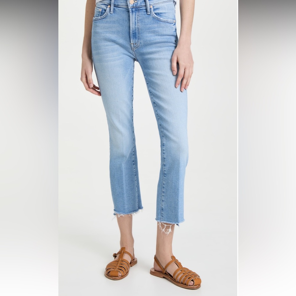 Mother Denim The Insider Crop Step Fray - Color: Limited Edition, Sz: 25